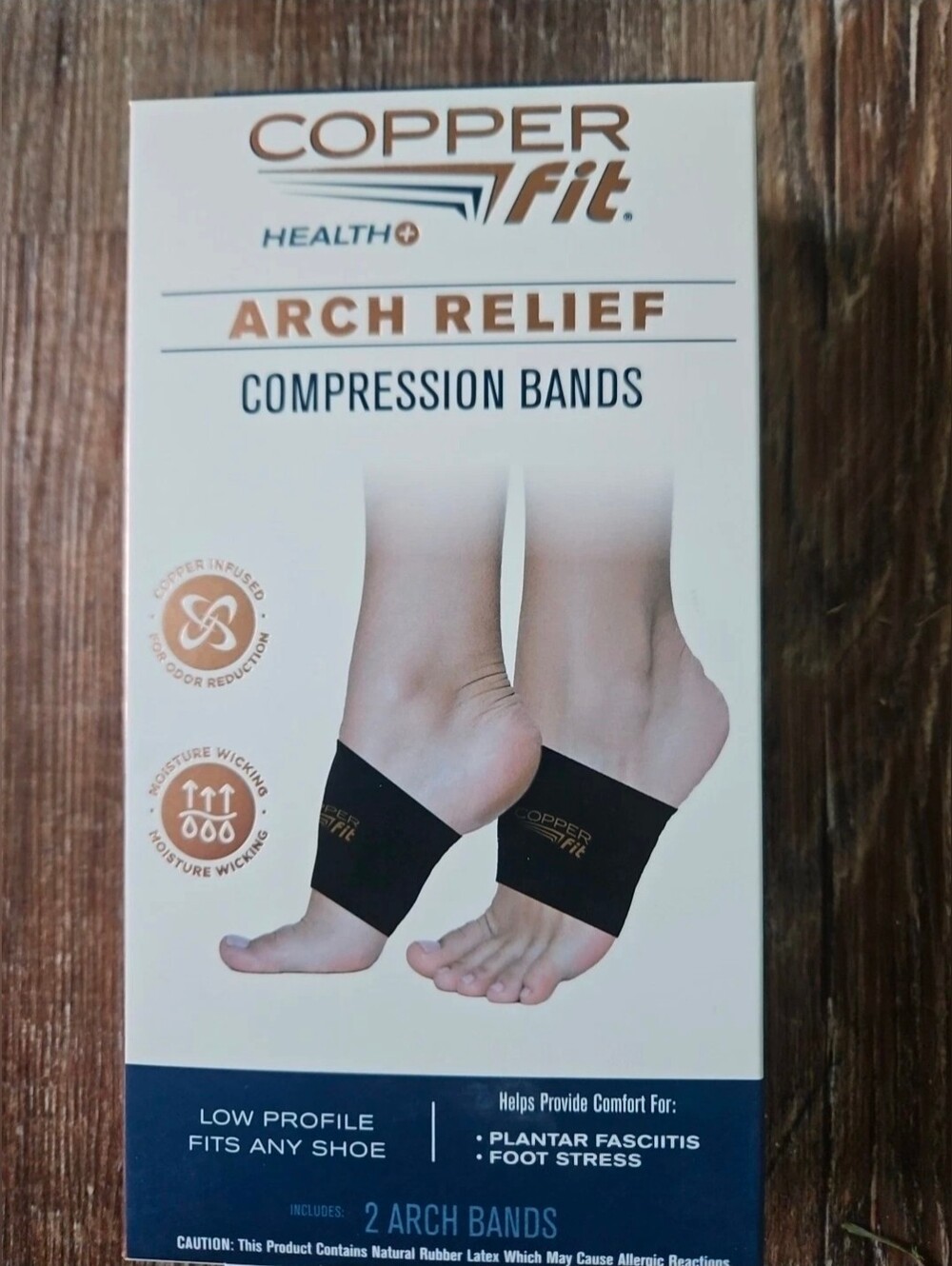 Copper Fit Health + Arch Relief Compression Bands